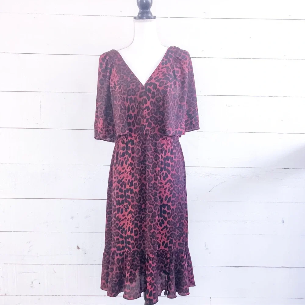 Dress the Population Francesca Leopard Dress - Picture 4 of 9